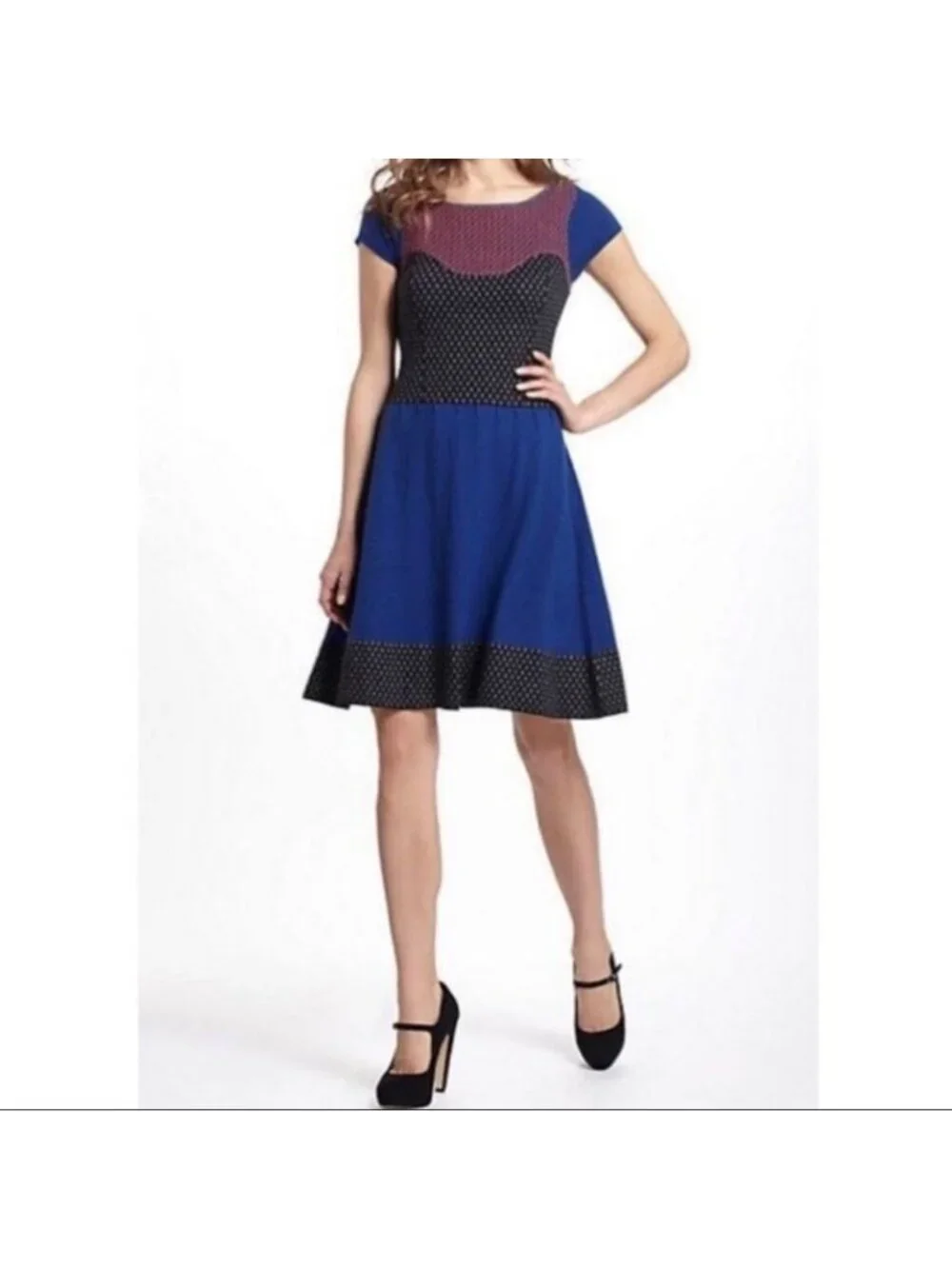 Anthropologie Sparrow Intarsia Sweater Dress, S